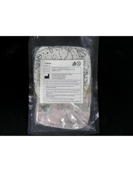 Bolsa de Almacenamiento Menstrual Cobee 2PCS Pájaro 12x12cm