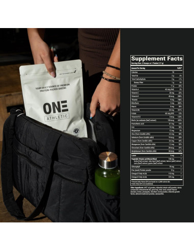 Suplemento de Proteínas Verdes ON3 Athletic Herbal 30 Porciones