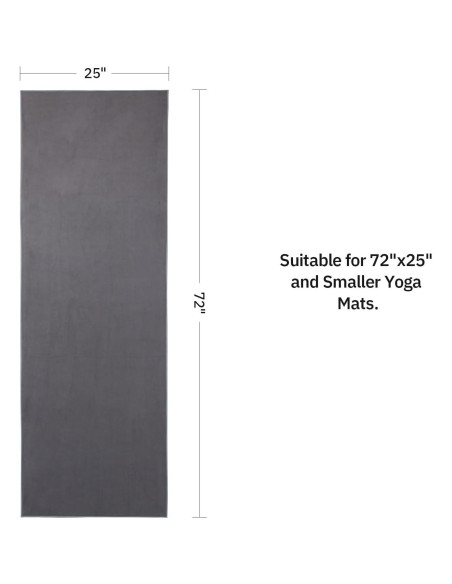 Toalla de Yoga Xoofewal 183x64 cm Microfibra Antideslizante Toalla de Yoga Xoofewal 183x64 cm Microfibra Antideslizante