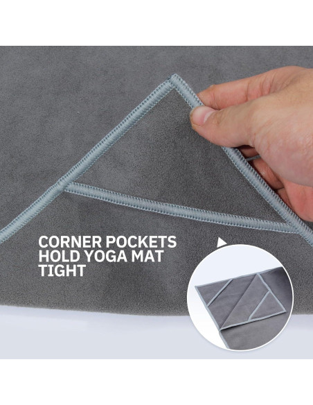 Toalla de Yoga Xoofewal 183x64 cm Microfibra Antideslizante Toalla de Yoga Xoofewal 183x64 cm Microfibra Antideslizante