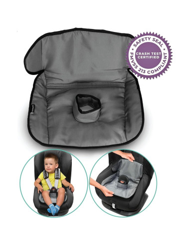 Protector de Asiento de Auto Lynmark 100% Impermeable Gris