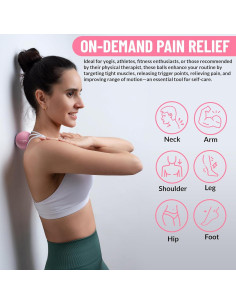 Bolas de Masaje de Silicona YENSI - Juego de 2 con Bolsa 2