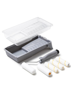 Kit de Rodillos de Pintura Mini Voomey 8 Piezas 10.16 cm