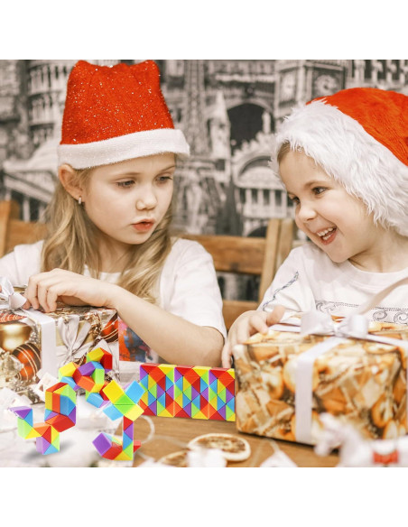 30 Juguetes de Rompecabezas Retorcidos Ganowo Arcoíris