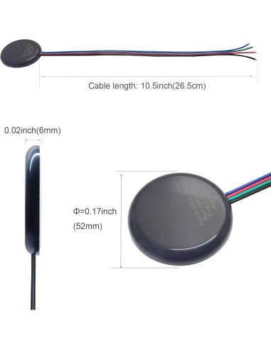 Interruptor Táctil LED Oculto Yogcow 12V 72W Control Inteligente