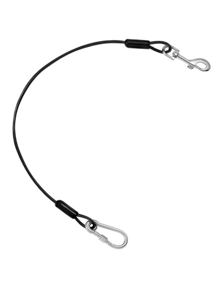 Cinturón de Seguridad para Perros Pawaboo 66 cm Negro