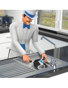 Cepillo Dispensador de Jabón MR.SIGA - Paquete de 2 Azul Marino 2