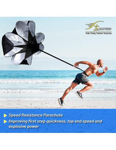 Conjunto de Entrenamiento de Agilidad Eazy2hD - Escalera, Conos, Vallas