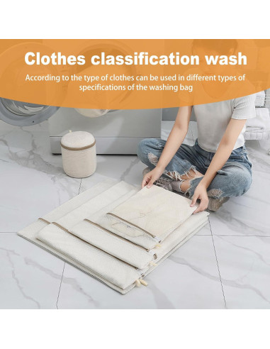 Set de 6 Bolsas de Lavandería XHQHSZ para Ropa Interior y Sujetadores
