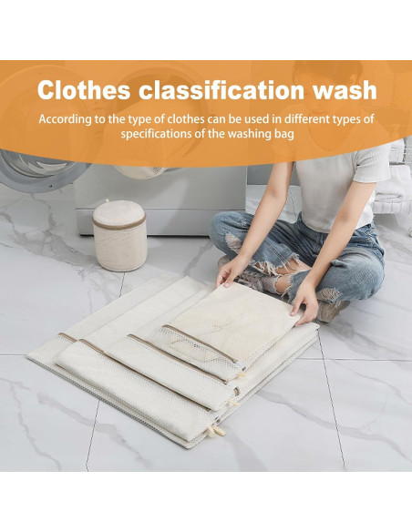 Set de 6 Bolsas de Lavandería XHQHSZ para Ropa Interior y Sujetadores