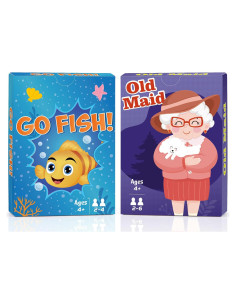 Juegos de Cartas Clásicos Timenued - Ve a Pescar y Vieja Sucia