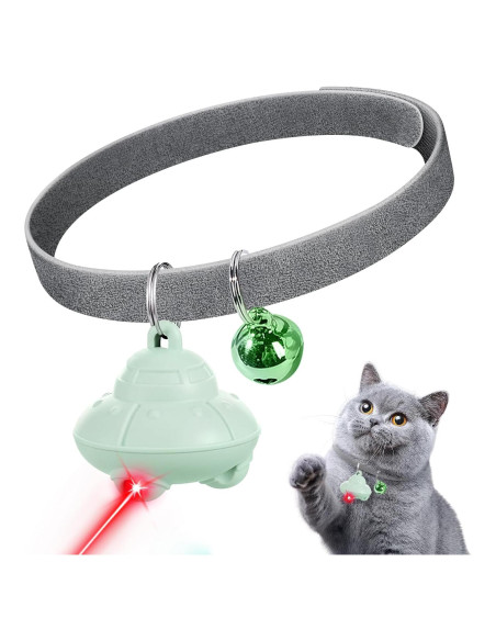 Collar de láser automático para gatos YoPoll IPT001 Verde