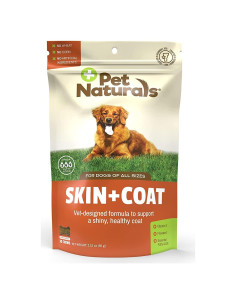 Pet Naturals Suplemento para Perros Piel y Abrigo 30 Masticables