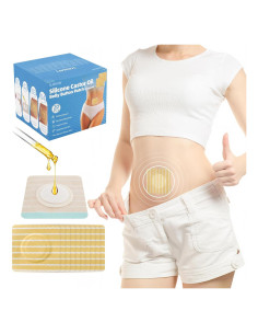 20 Parches de Aceite de Ricino de Silicona SUERAN - Higiénicos