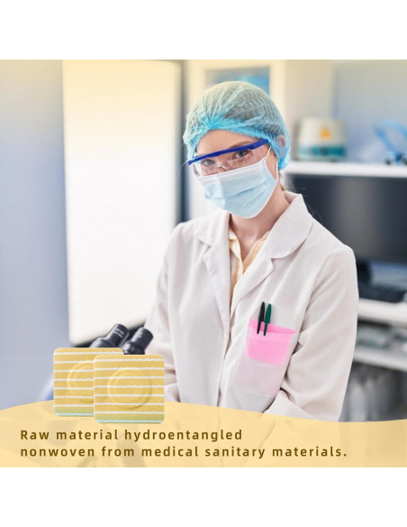 20 Parches de Aceite de Ricino de Silicona SUERAN - Higiénicos