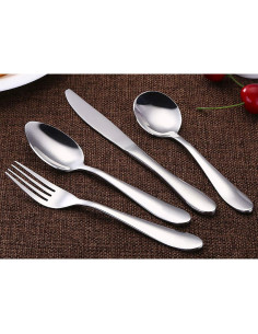 Juego de 4 Tenedores para Niños VANRA Acero Inoxidable 14.5 cm 2