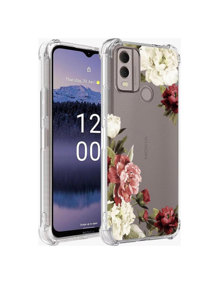 Funda TPU Floral para Nokia G11 Plus - Protección Premium
