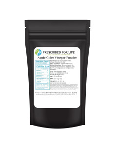 Polvo de Vinagre de Sidra de Manzana Orgánico Prescrito para la Vida 113g