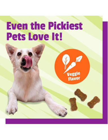 Pet Naturals Suplemento para Perros Piel y Abrigo 30 Masticables