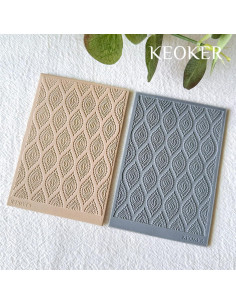 Hojas de Textura para Arcilla Polimérica Keoker - Modelo A 2