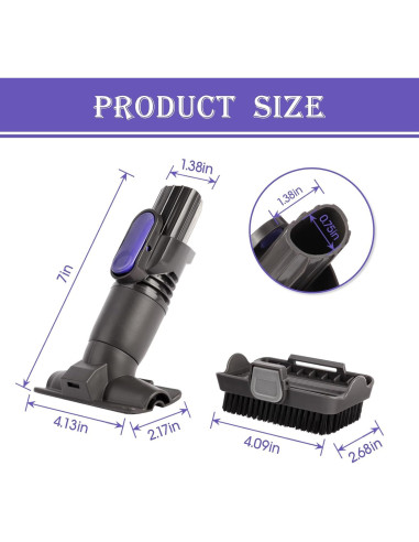 Accesorios de Aspiradora QINAN 2 en 1 para Shark IX141