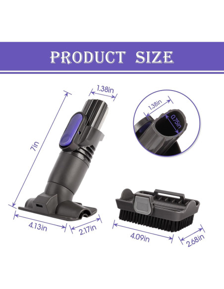 Accesorios de Aspiradora QINAN 2 en 1 para Shark IX141 Accesorios de Aspiradora QINAN 2 en 1 para Shark IX141