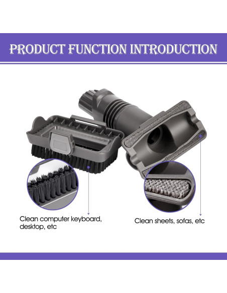 Accesorios de Aspiradora QINAN 2 en 1 para Shark IX141 Accesorios de Aspiradora QINAN 2 en 1 para Shark IX141