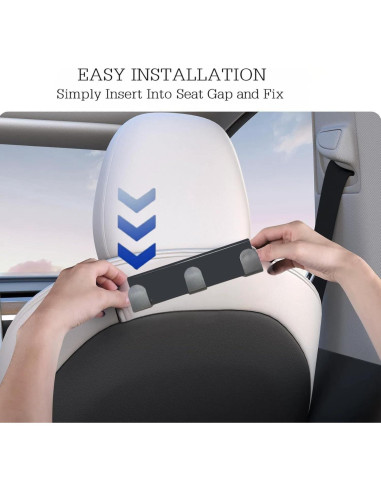 Organizador de Asiento Trasero para Tesla Modelo 3 y Y - Beige