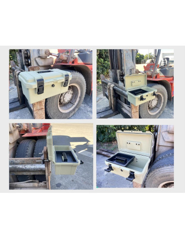 Caja de Herramientas ROPS SNNJKWT Beige 40.64 cm Multiusos