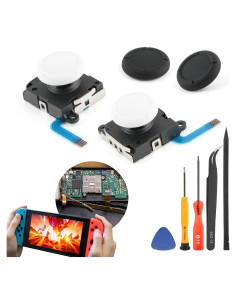 Paquete de 2 Joysticks 3D para Nintendo Switch Lite/OLED
