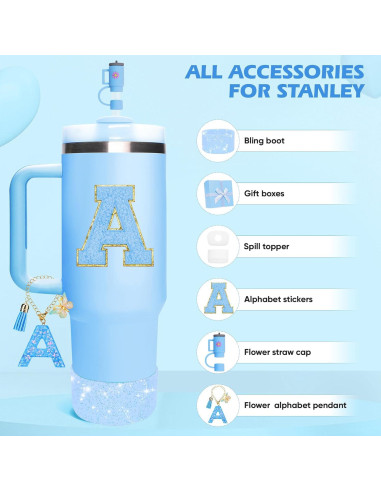 Accesorios para Stanley Cup Miglaja 30/40 OZ - Caja Regalo Azul A