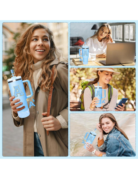 Accesorios para Stanley Cup Miglaja 30/40 OZ - Caja Regalo Azul A