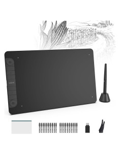 Tableta de Dibujo VEIKK VK1060PRO 10x6" 8192 Niveles Presión