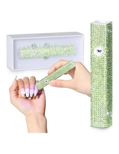 Lámpara UV portátil TAYE para uñas de gel, 20s/60s, Verde