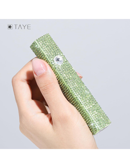 Lámpara UV portátil TAYE para uñas de gel, 20s/60s, Verde