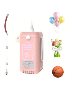 Bomba de aire eléctrica AXHJ 2 en 1 para globos y pelotas