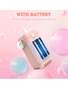 Bomba de aire eléctrica AXHJ 2 en 1 para globos y pelotas 2