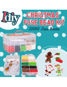 Kit de Cuentas de Fusión SCS Direct 10,000 Piezas Navidad 2