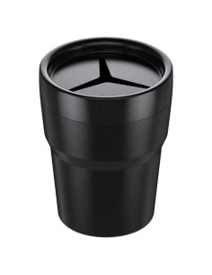 Basurero de Coche FIOTOK Mini Cilíndrico 0.09 kg Negro