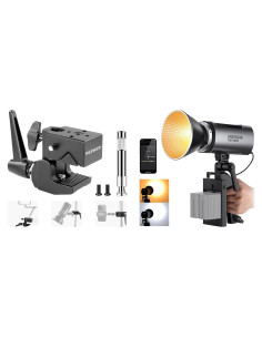 Luz LED Bi Color NEEWER MS150B 130W Portátil 2700K-6500K