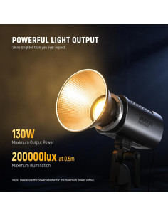 Luz LED Bi Color NEEWER MS150B 130W Portátil 2700K-6500K 2