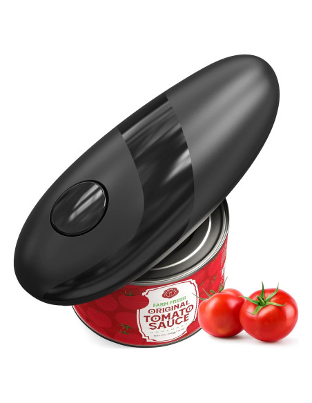 Abrelatas Eléctrico SYAWS Automático para Latas - Negro