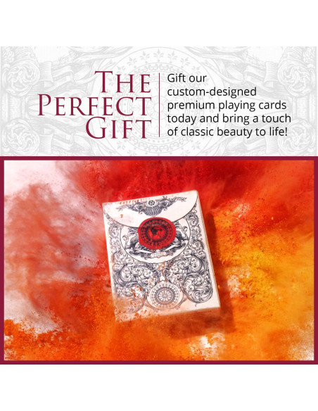 Baraja de Cartas Medievales Elephant Playing Cards - 63.5x88.9mm