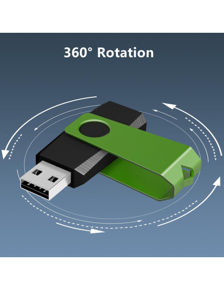 Paquete de 10 Pendrives USB 2.0 AGECASH A 1GB Multicolor Paquete de 10 Pendrives USB 2.0 AGECASH A 1GB Multicolor