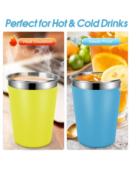 Tazas para Niños Yummy Sam 2 Pack 12oz Acero Inoxidable