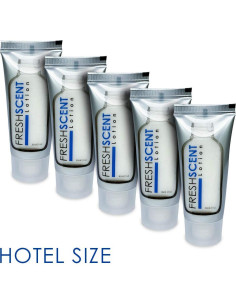 Loción Freshscent 30ml - Paquete de 100 Tubos para Hoteles 2