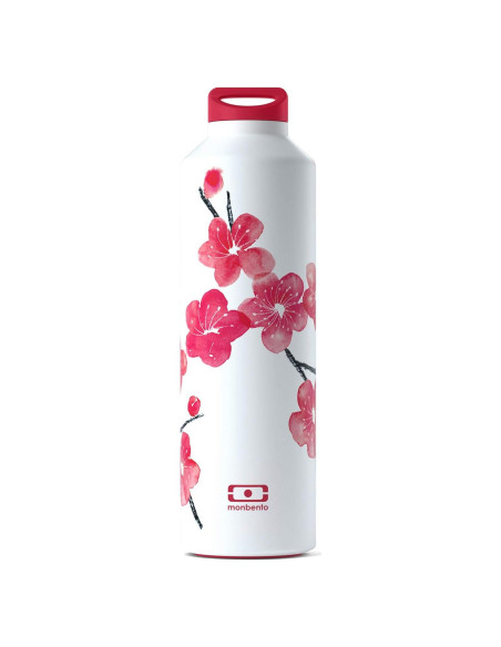 Botella de Agua Aislada Monbento MB Steel 500ml Floral Botella de Agua Aislada Monbento MB Steel 500ml Floral