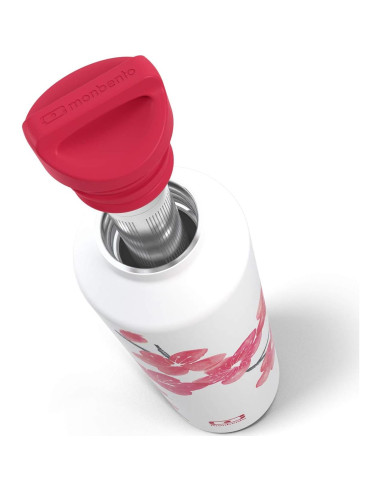 Botella de Agua Aislada Monbento MB Steel 500ml Floral