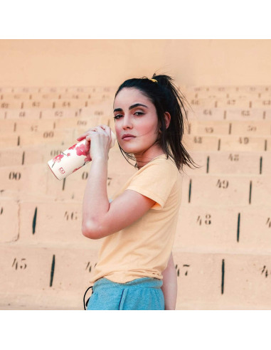 Botella de Agua Aislada Monbento MB Steel 500ml Floral