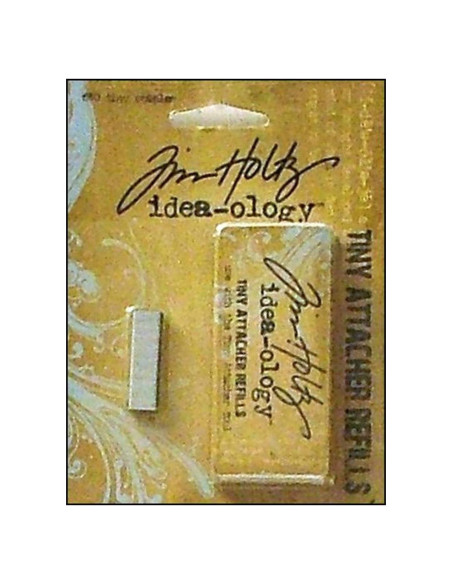 Grapas de Recambio Tiny Attacher Tim Holtz 1550 Piezas